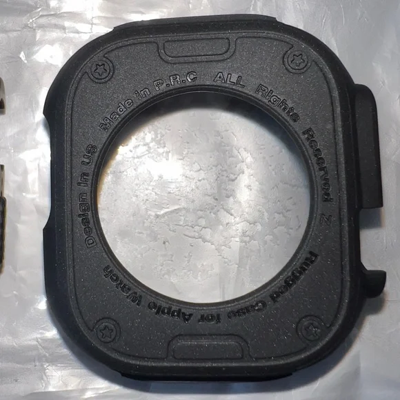Apple Watch Ultra compatible tpu black case 49 mm (2 pack) NWOT. - Picture 7 of 7